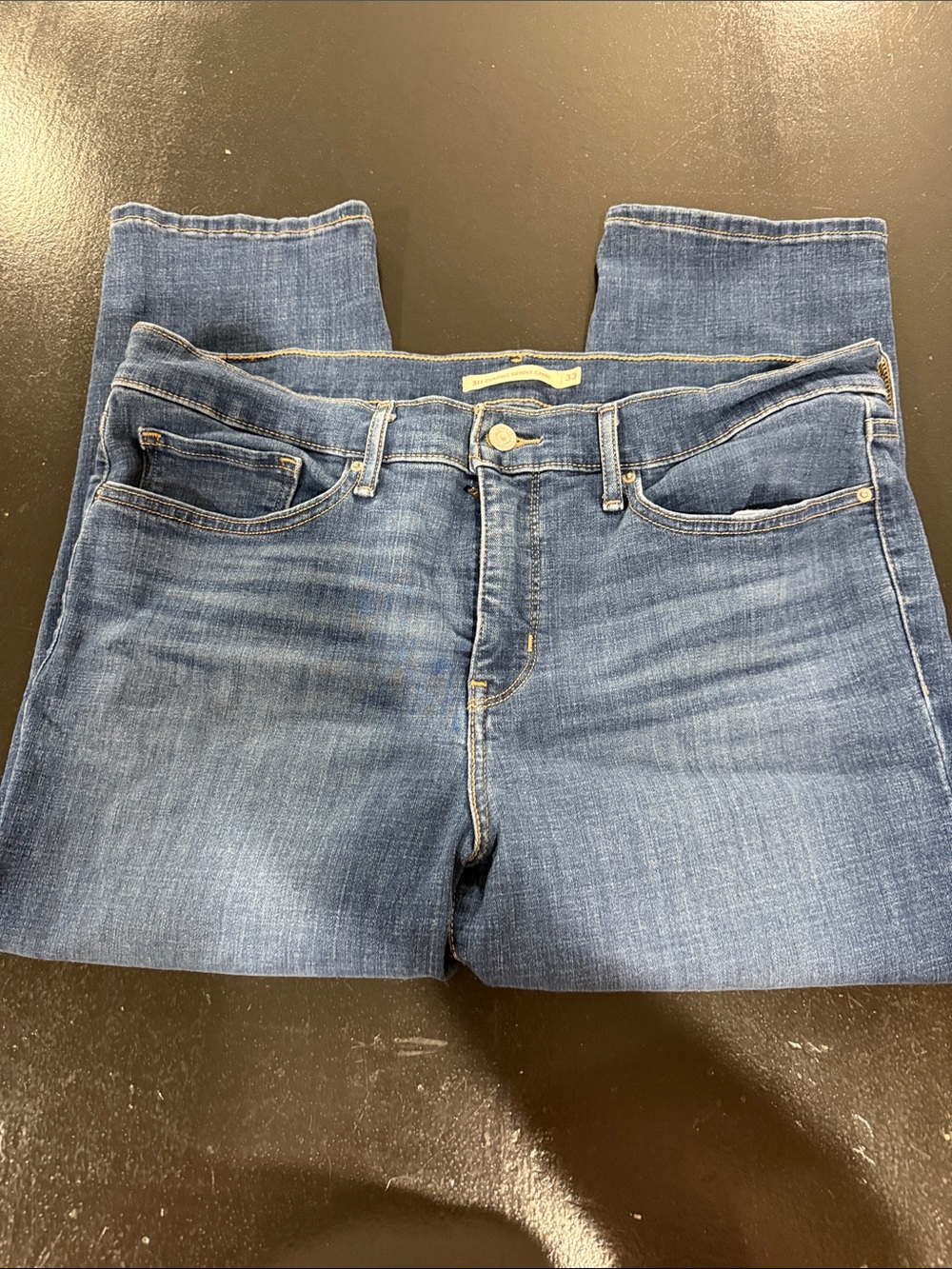 Levi's Women's Boot Cut Jeans in Blue Denim